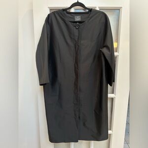 Adrianna Papell Black Classic Cape Evening Formal Jacket Coat Women’s Size 14